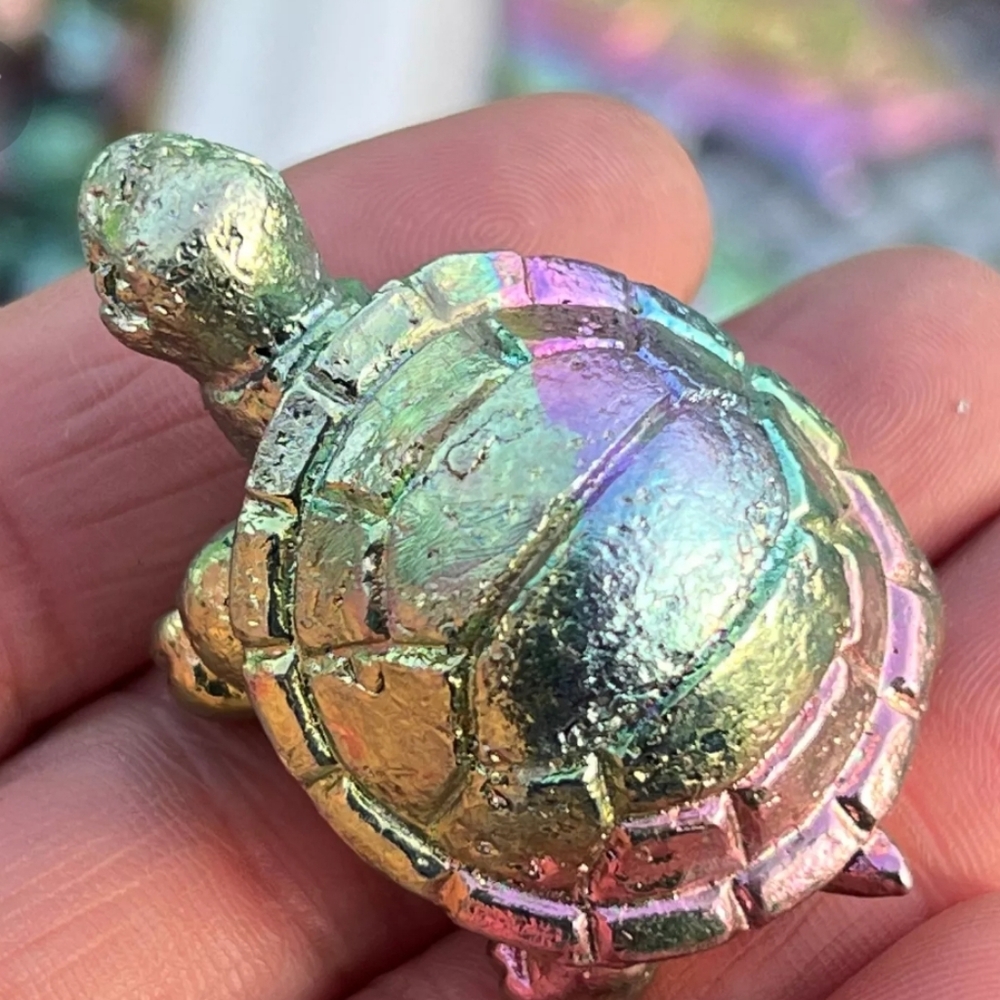 2 inch Bismuth Turtle